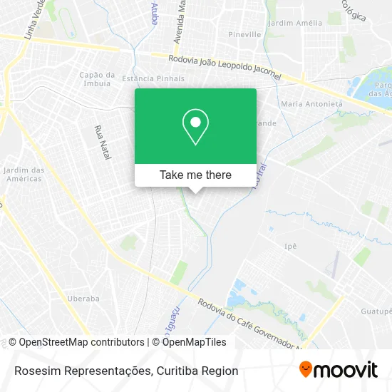 Rosesim Representações map