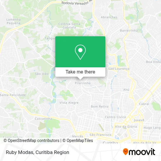 Ruby Modas map