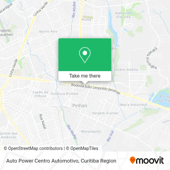 Auto Power Centro Automotivo map