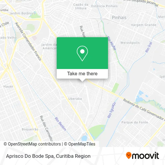 Aprisco Do Bode Spa map