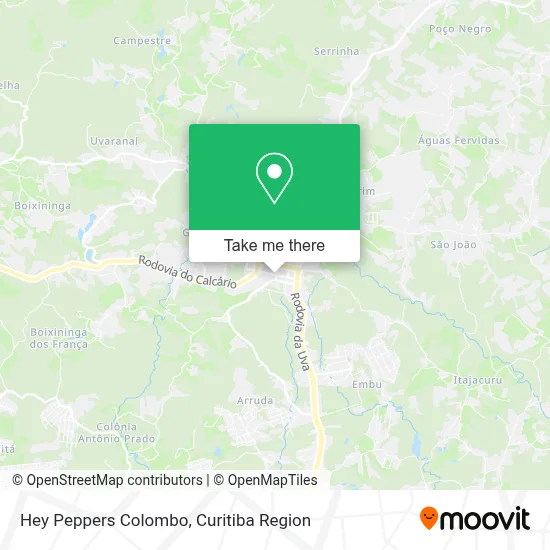 Hey Peppers Colombo map