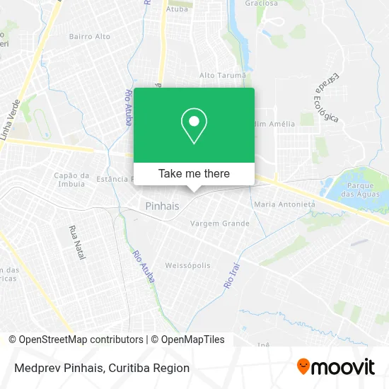 Medprev Pinhais map