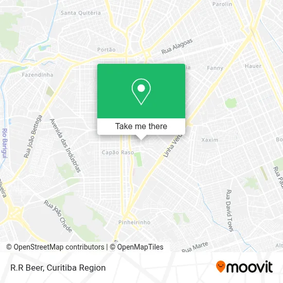 R.R Beer map