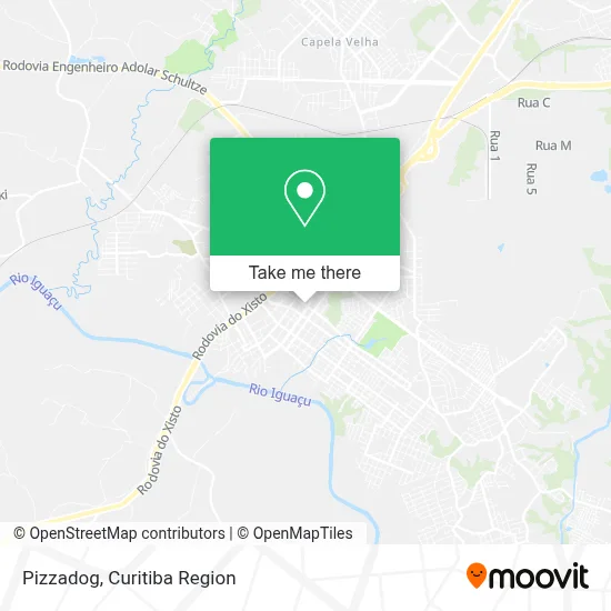 Pizzadog map