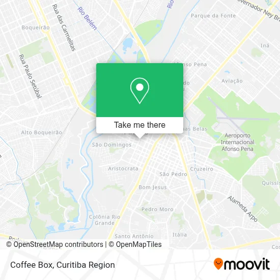 Coffee Box map