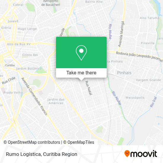 Rumo Logística map