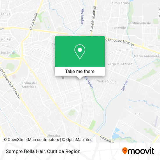 Sempre Bella Hair map