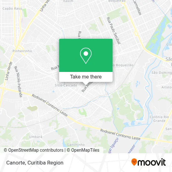 Canorte map