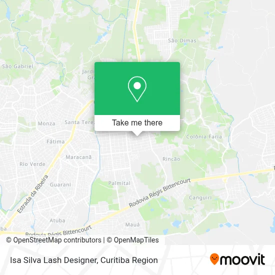 Isa Silva Lash Designer map
