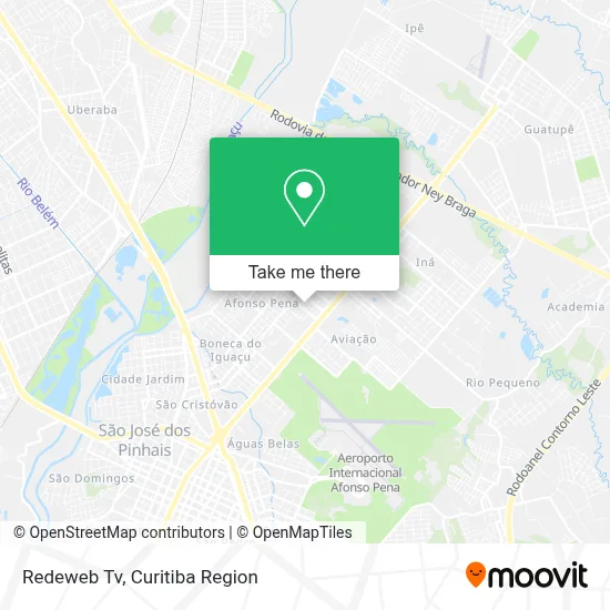 Redeweb Tv map