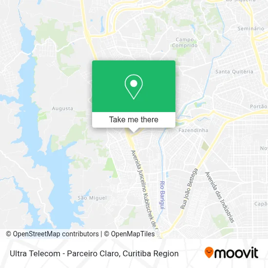 Ultra Telecom - Parceiro Claro map