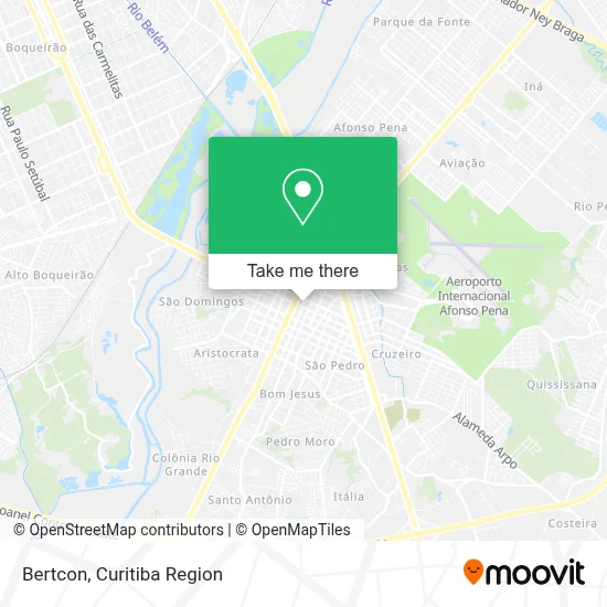Bertcon map