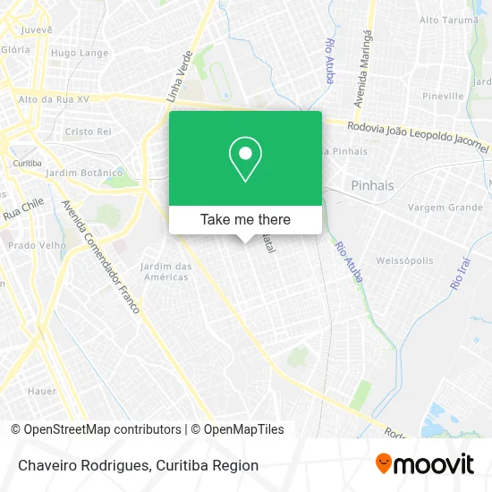 Chaveiro Rodrigues map