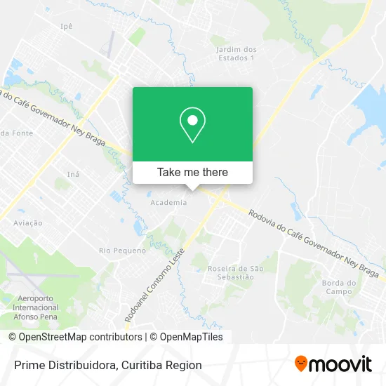 Prime Distribuidora map