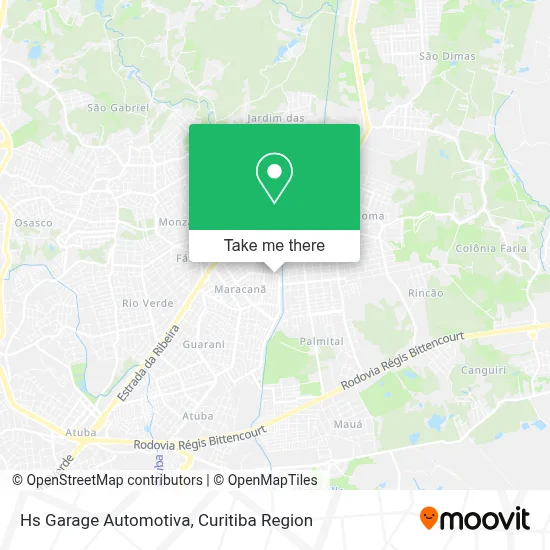 Hs Garage Automotiva map