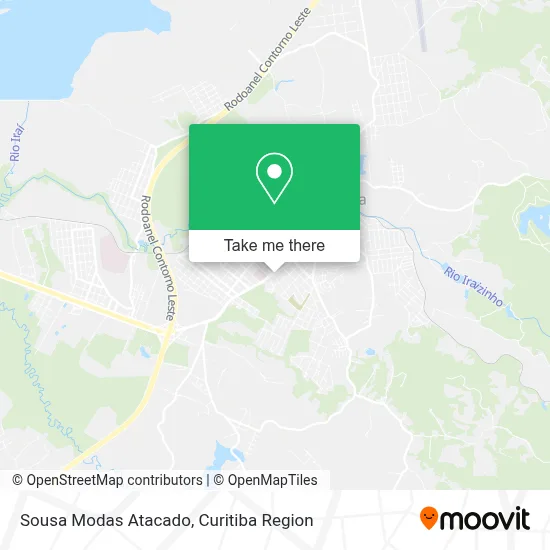 Sousa Modas Atacado map