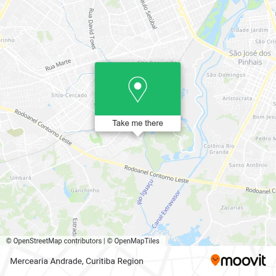 Mercearia Andrade map
