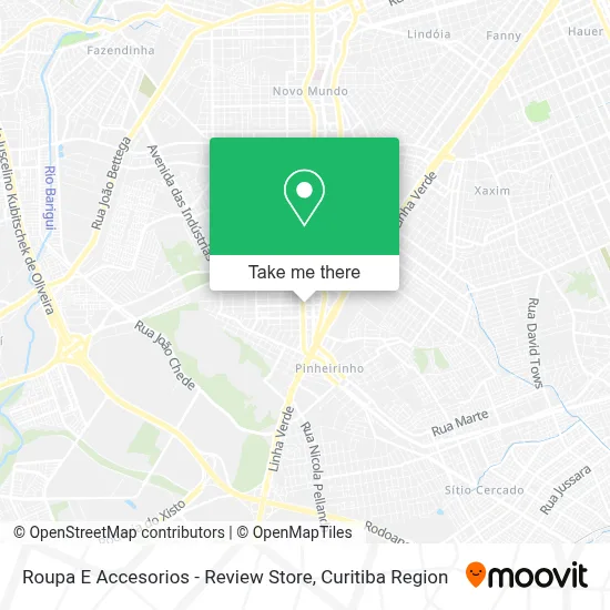 Roupa E Accesorios - Review Store map