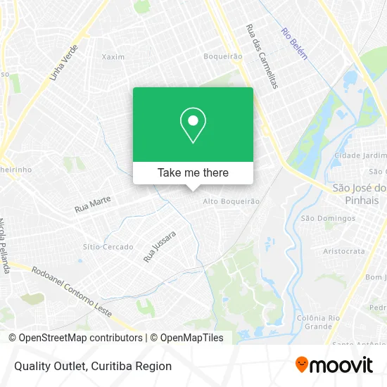 Quality Outlet map