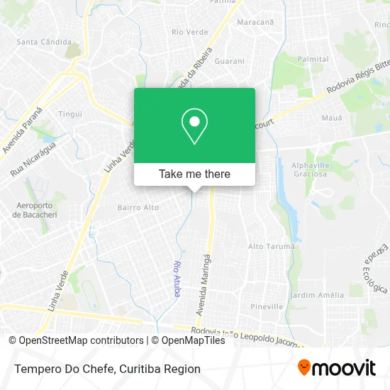 Tempero Do Chefe map