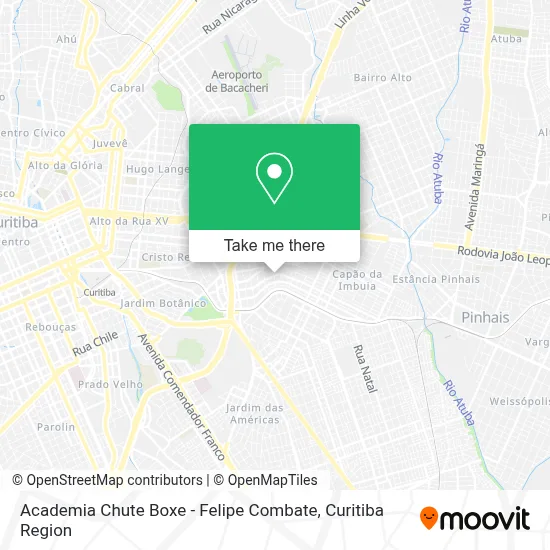 Academia Chute Boxe - Felipe Combate map