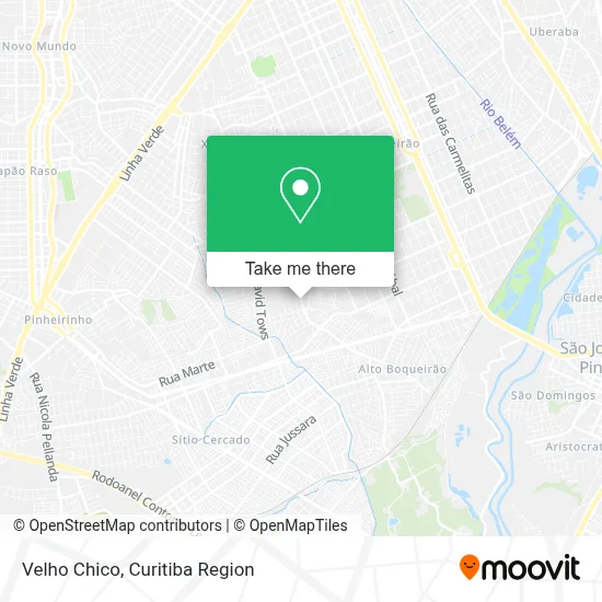 Velho Chico map