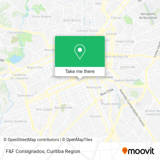 F&F Consignados map