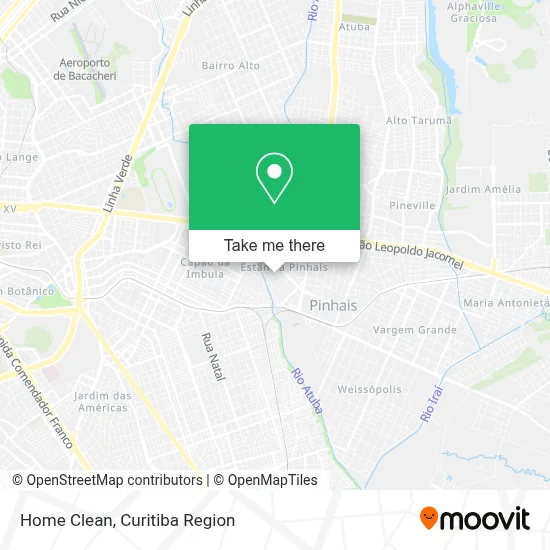 Home Clean map