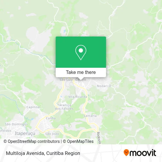 Multiloja Avenida map