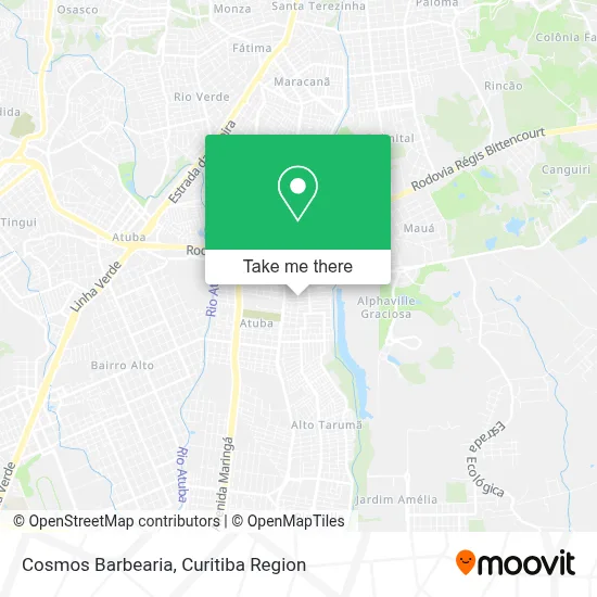Cosmos Barbearia map