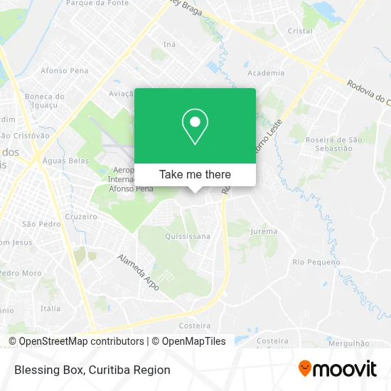 Blessing Box map