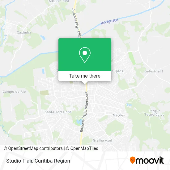 Studio Flair map
