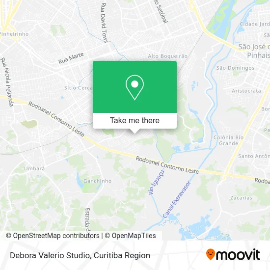 Debora Valerio Studio map