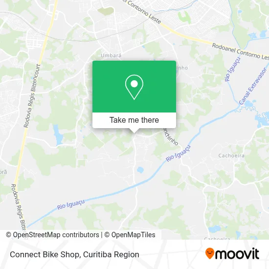 Connect Bike Shop map