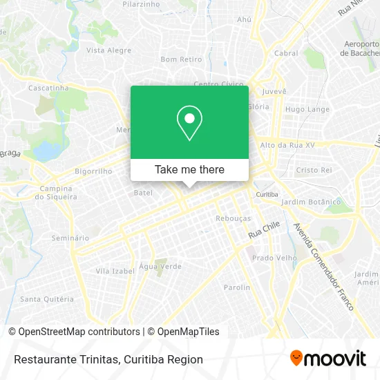 Restaurante Trinitas map