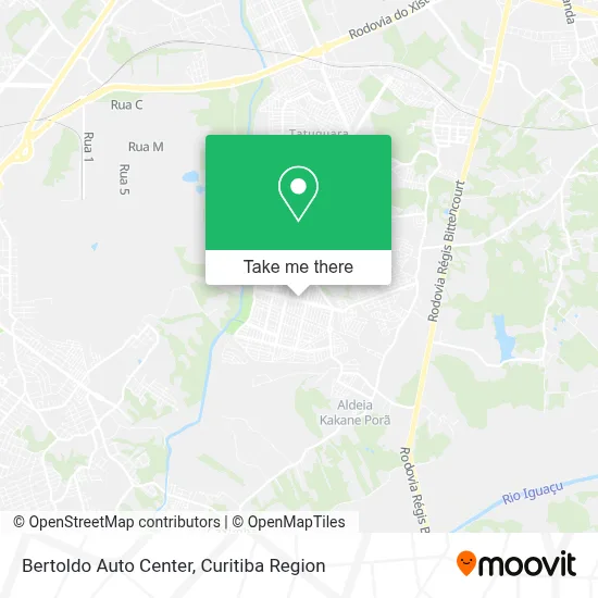 Bertoldo Auto Center map