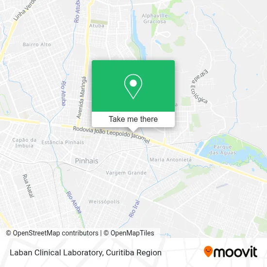 Laban Clinical Laboratory map