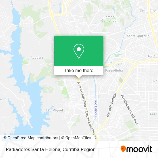 Radiadores Santa Helena map