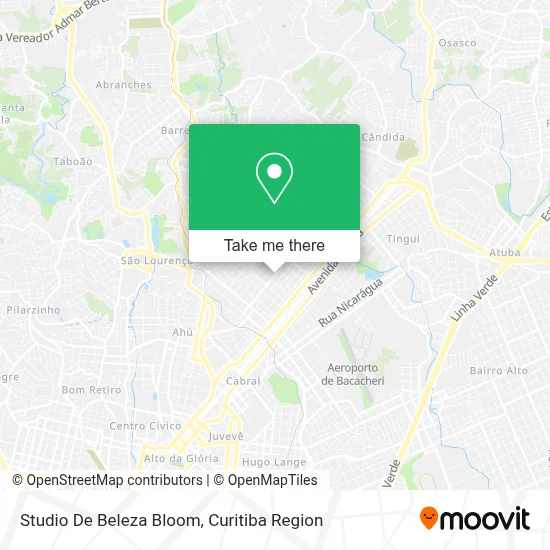 Studio De Beleza Bloom map