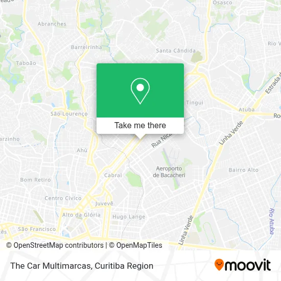 The Car Multimarcas map