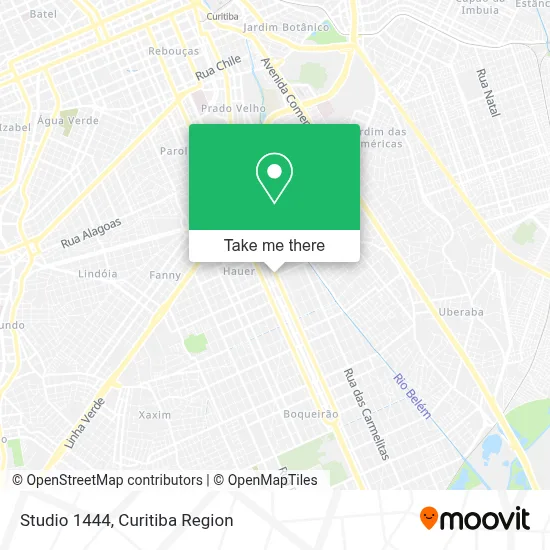 Studio 1444 map