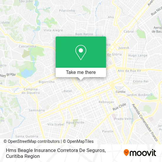 Hms Beagle Insurance Corretora De Seguros map