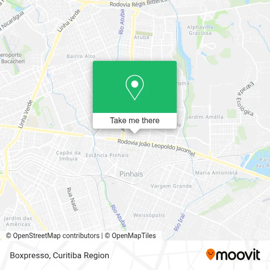 Boxpresso map