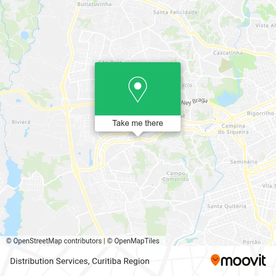 Distribution Services map