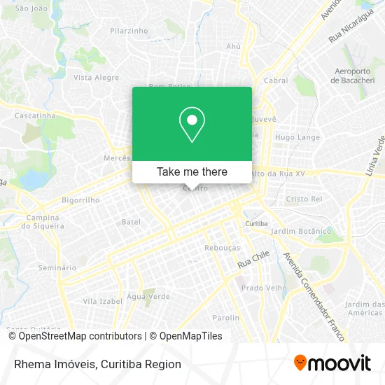 Rhema Imóveis map