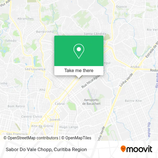 Sabor Do Vale Chopp map