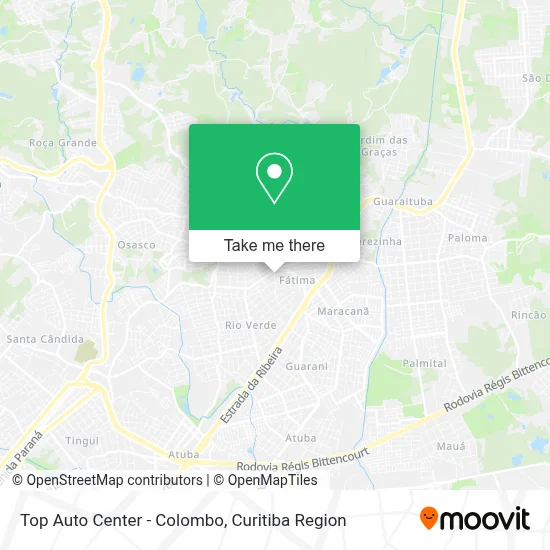 Top Auto Center - Colombo map