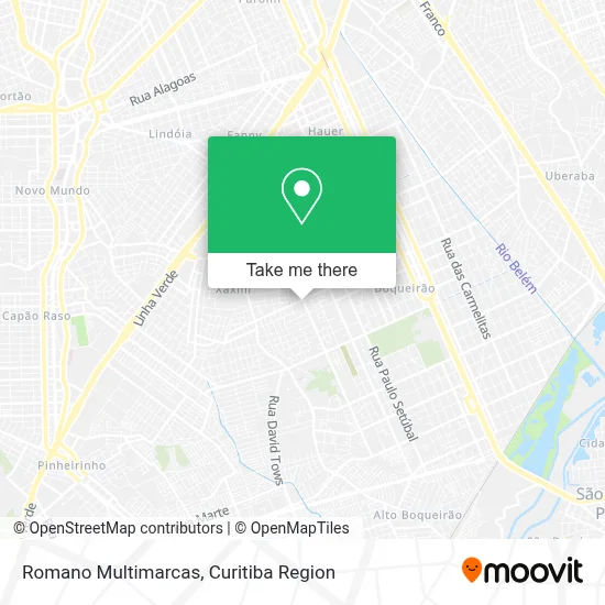 Romano Multimarcas map