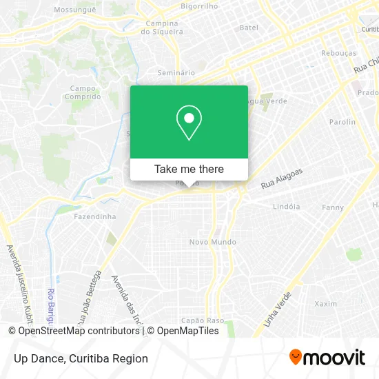 Up Dance map