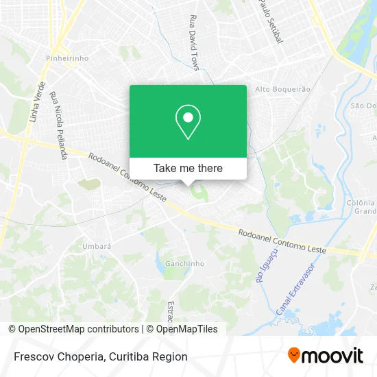 Frescov Choperia map